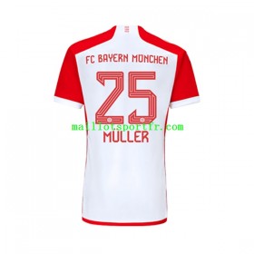 Maillot de Foot Bayern Munich Thomas Muller 25 Domicile 2023/24